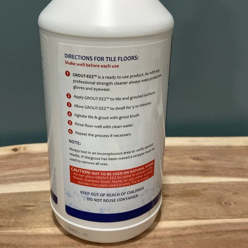 Clean-eez Grout-eez Professional Quality Grout Cleaner - Powerful